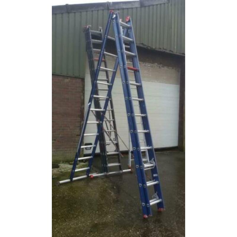 ladder ALTREX DIRKS Solide hoge ladders 2/3dlg 8-12mtr hoog