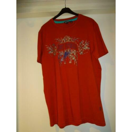 D4A Cavalli zomers shirt op druk op de voorkant kleur XL