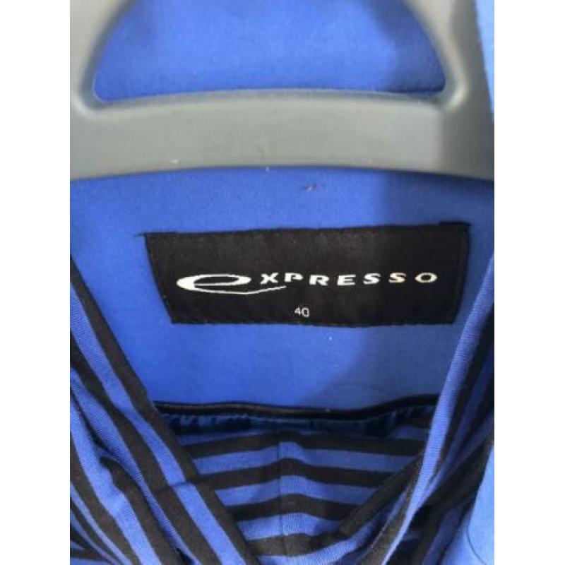 Expresso colbert jasje blauw + top z.g.a.n!