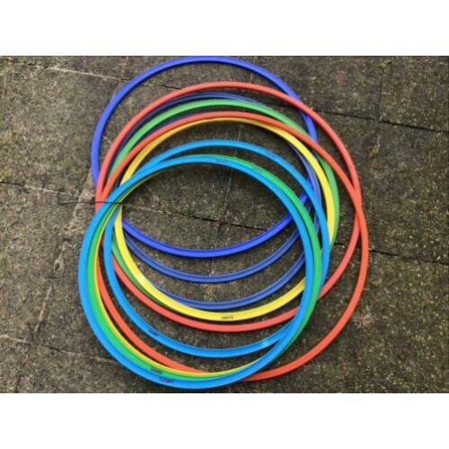 Tennis leraren pakket ballen en materialen