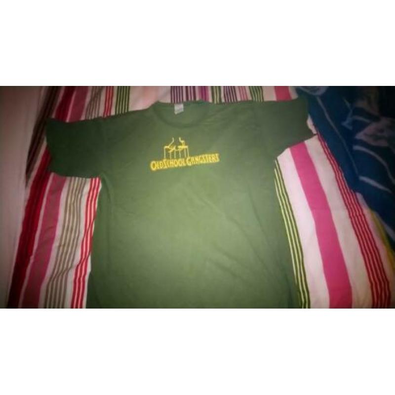 TK. Diverse Oldschool/Hardcore/Gabber kleding