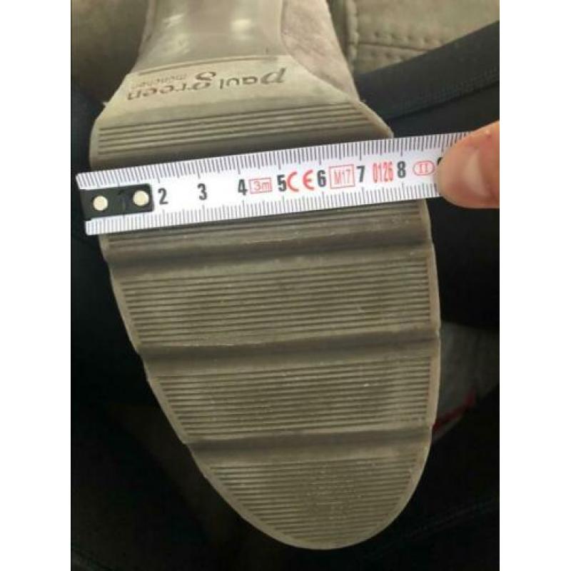 Paul Green leren hak maat 39 (maat 6) met anti slip zool