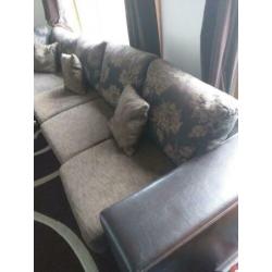 Hoekbank te koop bruin / taupe