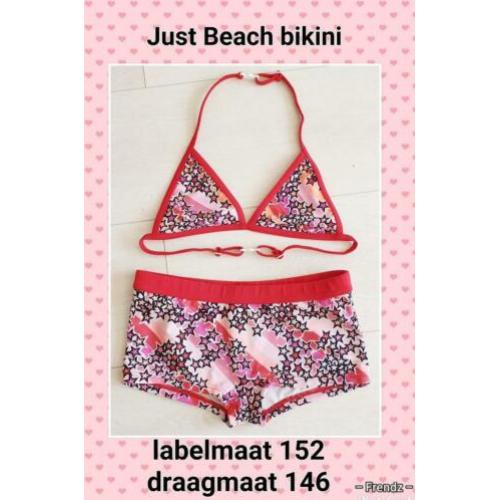 Leuke bikini 146/152 Just Beach
