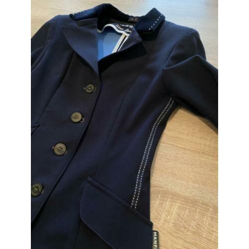 Mooi wedstrijdjasje Manfredi donkerblauw