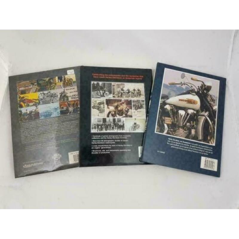 Set van 3 Harley Davidson boeken