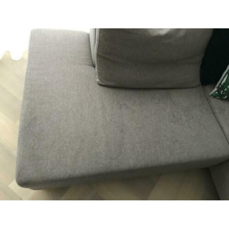 Taupe hoekbank TEAB