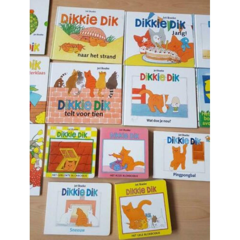 Leesboekjes Dikkie Dik 15 stuks.