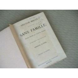 sans famille hecktor malot 1878, tekst frans, zie omschrij