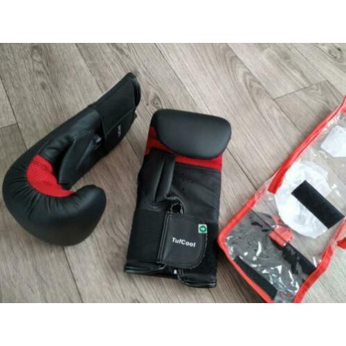TUF bokszakhandschoenen M (nieuw) ca. 10 oz