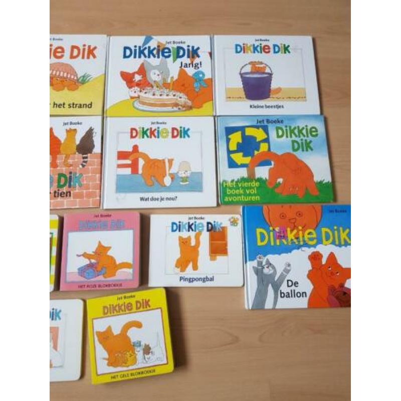 Leesboekjes Dikkie Dik 15 stuks.