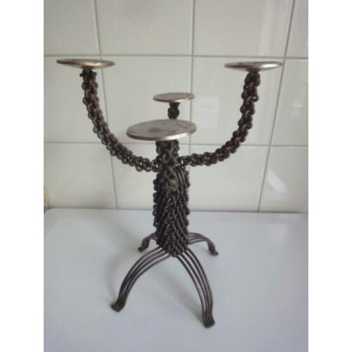 ??kandelaar ijzer, kandelaar metaal, heel apart