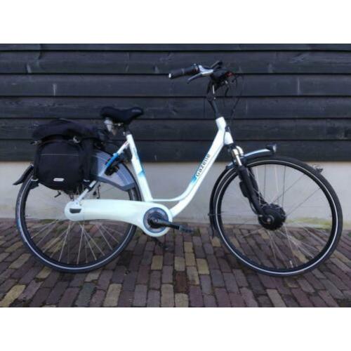 Zeer mooie Gazelle Orange Comfort C7 elektrisch damesfiets