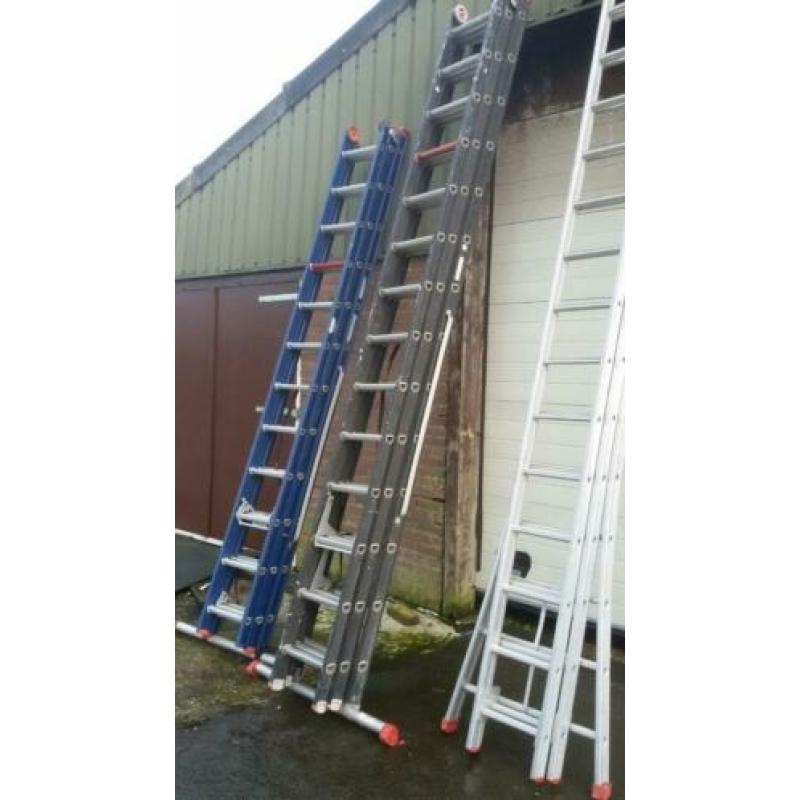ladder ALTREX DIRKS Solide hoge ladders 2/3dlg 8-12mtr hoog