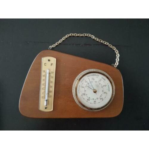vintage / retro Barometer / thermometer Vintage barometer