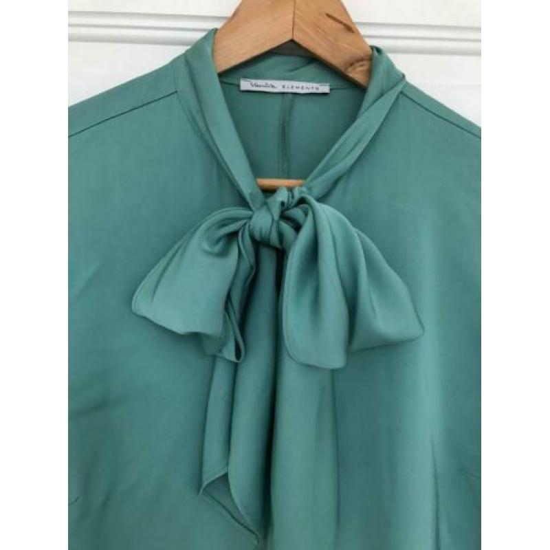 Vanilia groene blouse M