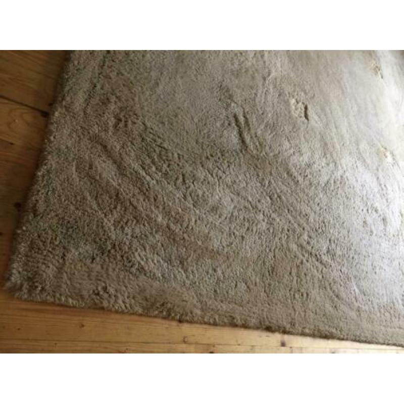 Vloerkleed, wol, beige 200x240cm