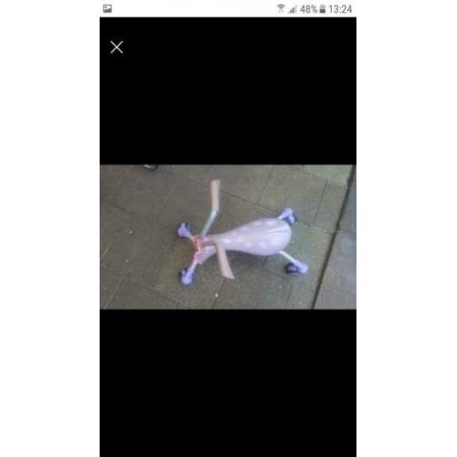 Scramble bug loopfietsje