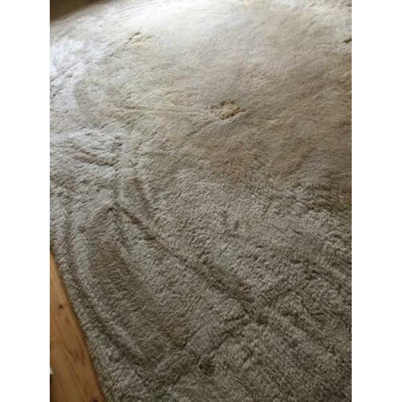 Vloerkleed, wol, beige 200x240cm