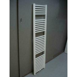 Handdoek radiator 45 cm breed x 165 cm hoog met midden- onde