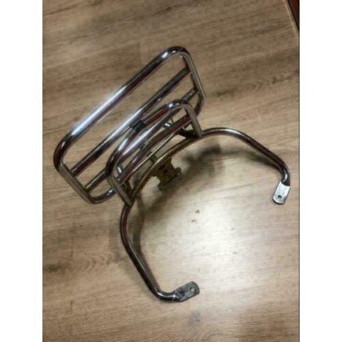 Piaggio Vespa LX S LXV rekje / drager CHROME ORIGINEEL