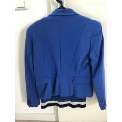 Expresso colbert jasje blauw + top z.g.a.n!