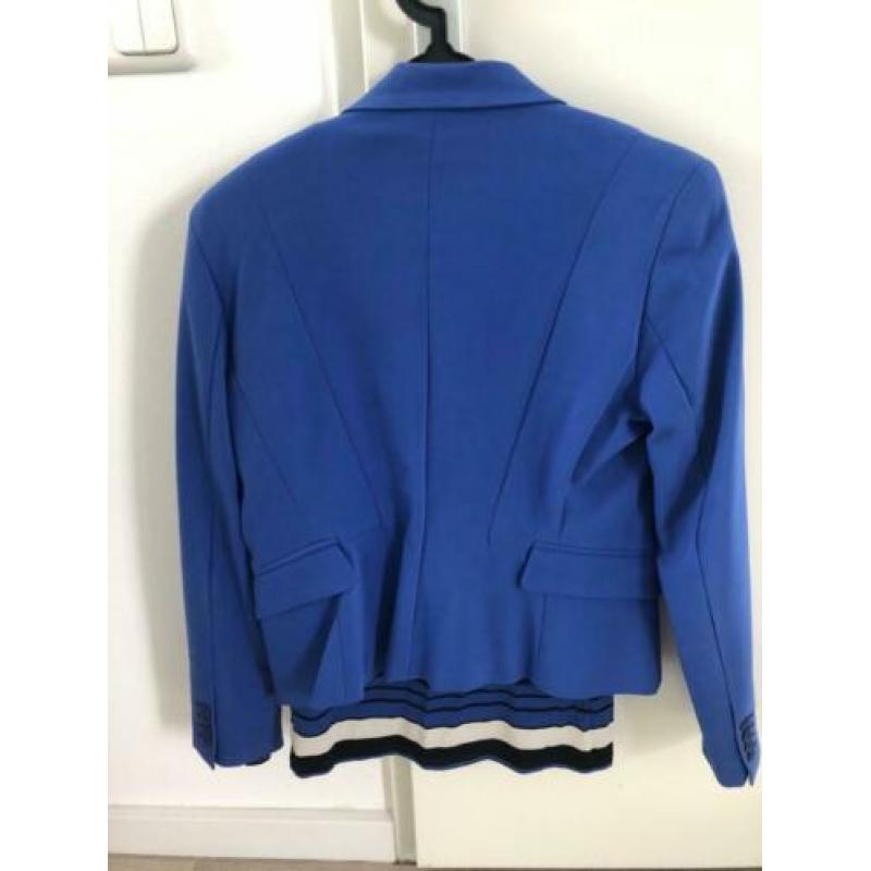 Expresso colbert jasje blauw + top z.g.a.n!