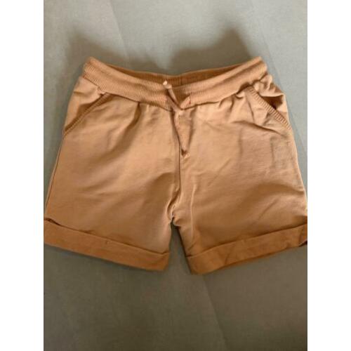 Mingo toasted nut korte broek maat 2-4