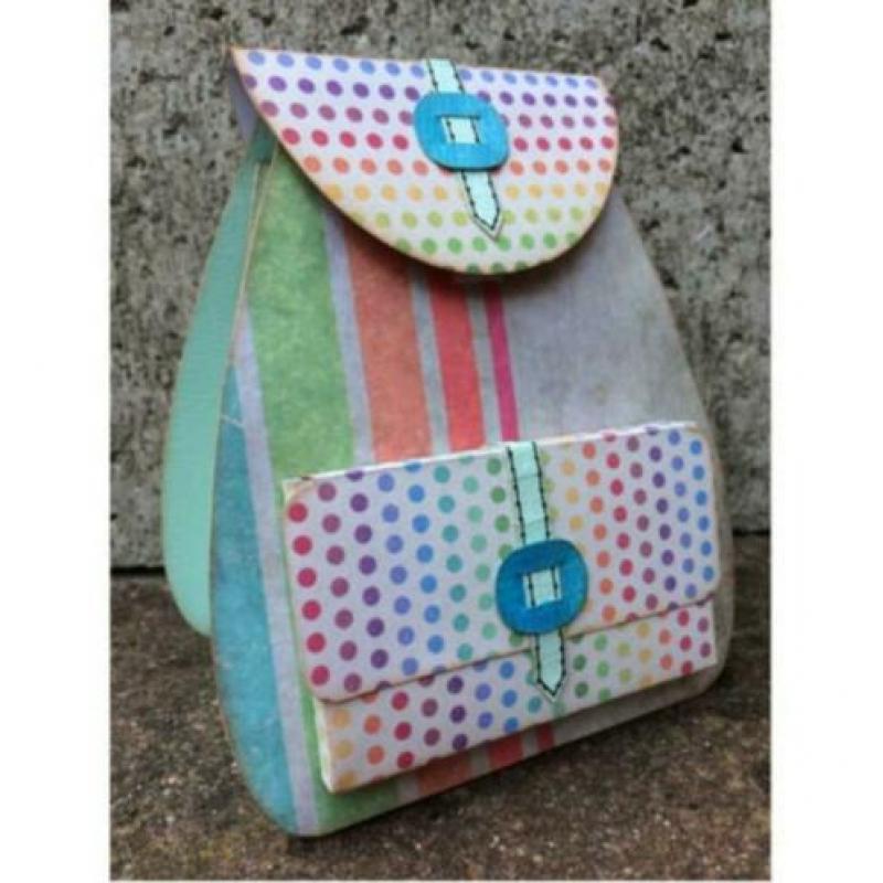Viva Decor Fancy Box rugzak sjabloon 30 x 30 cm 4008.011.00