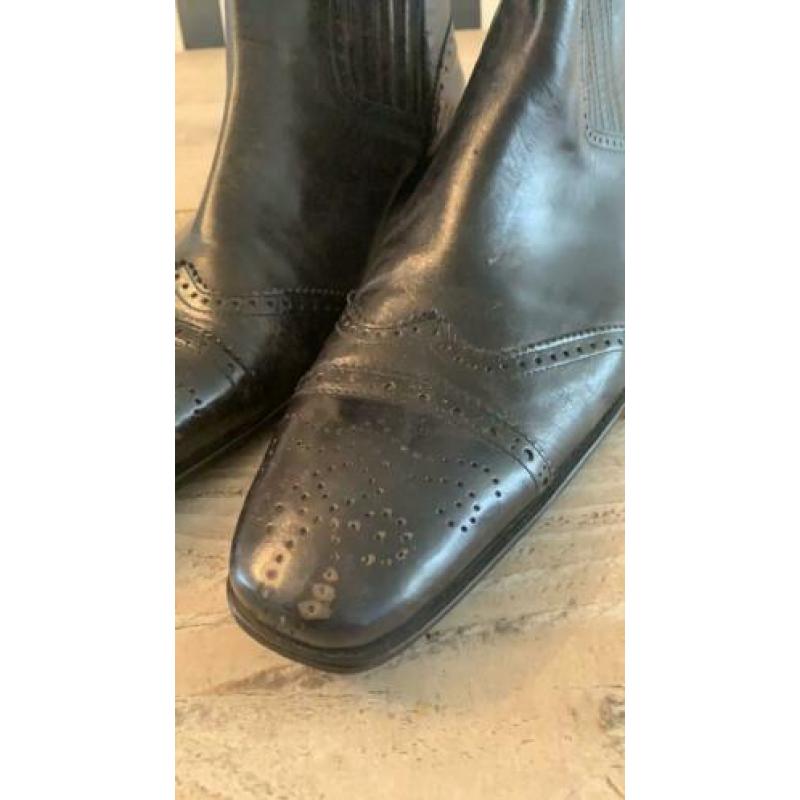 Lorenzi exclusieve herenschoen/herenlaars maat 45 blauw