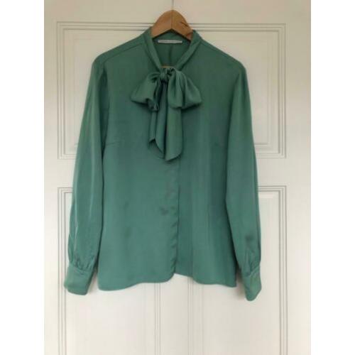 Vanilia groene blouse M
