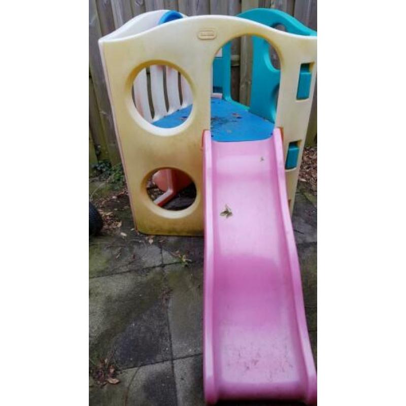 Little tikes speelhuis met glijbaan