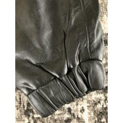 Supertrash, echt, lams leren jogger broek mt 34 nieuw !