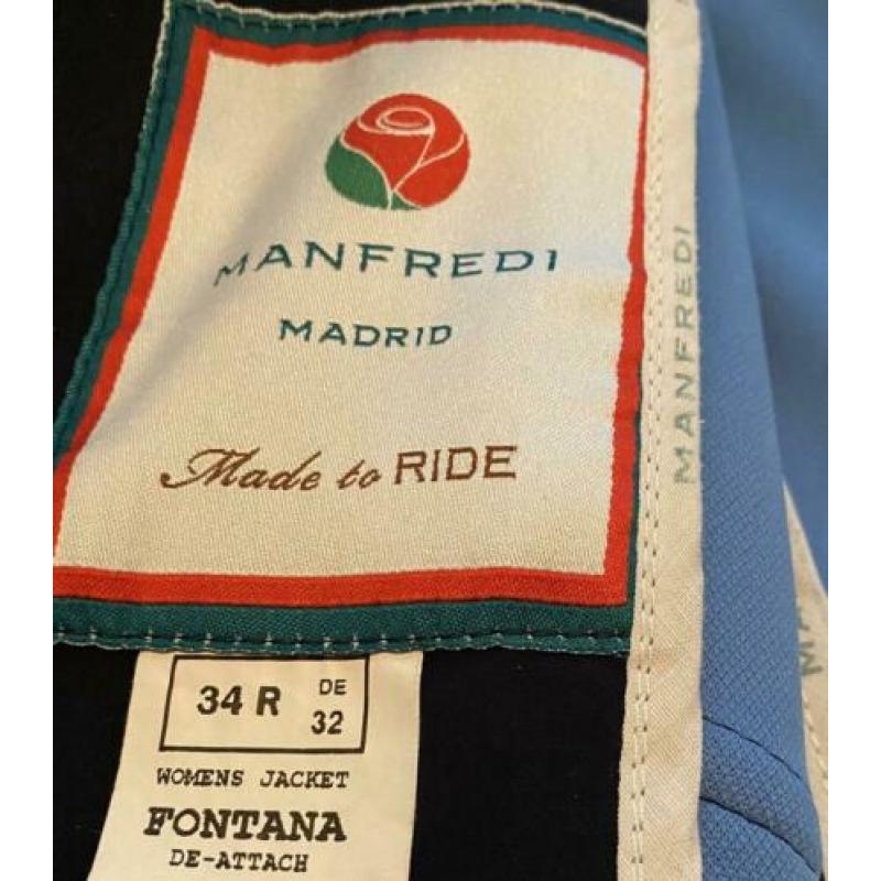 Mooi wedstrijdjasje Manfredi donkerblauw