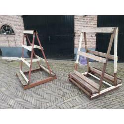 2 glas of platen bokken