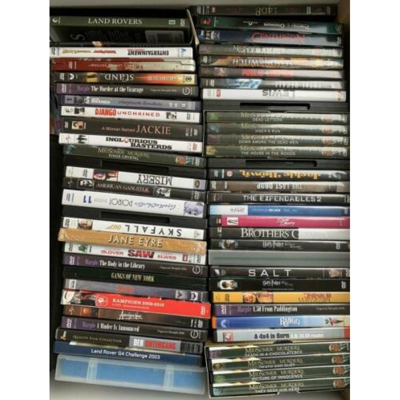 Heel veel dvd’s.....