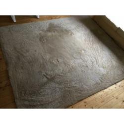 Vloerkleed, wol, beige 200x240cm