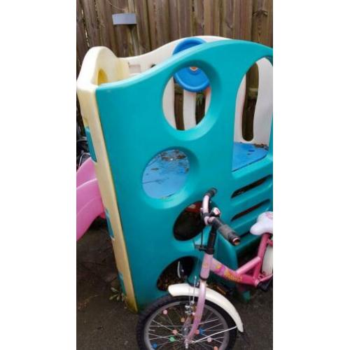 Little tikes speelhuis met glijbaan