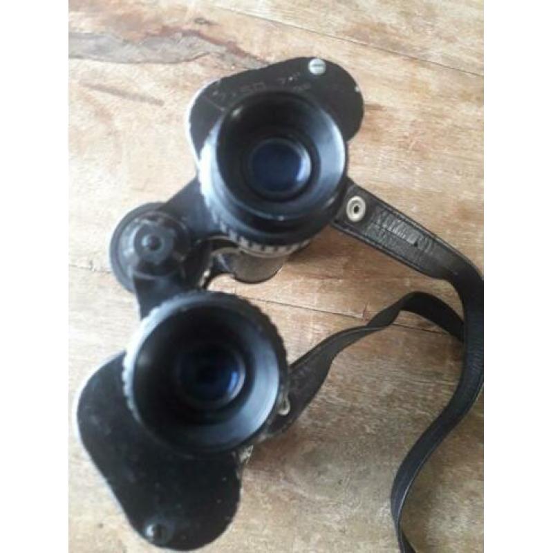 Verrekijker retro met draag riem
