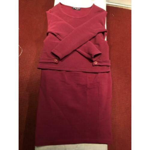 Juffrouw Jansen rok en top met lange mouw maat L