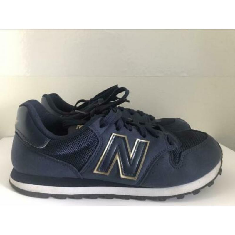 New Balance donker blauwe sneakers maat 38 als nieuw