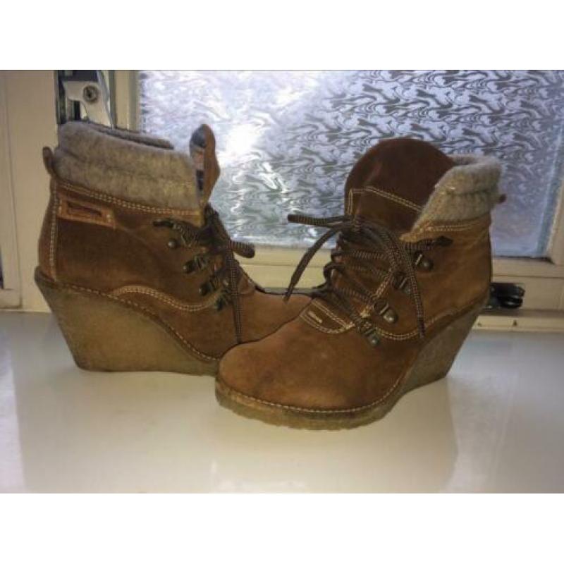 Mooie tamaris schoenen slee hak