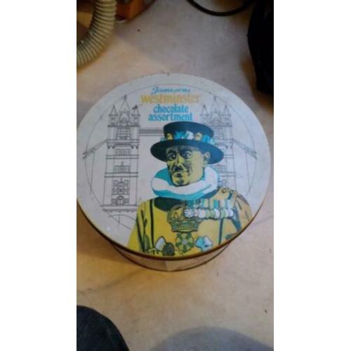 Westminster Chocolate blik