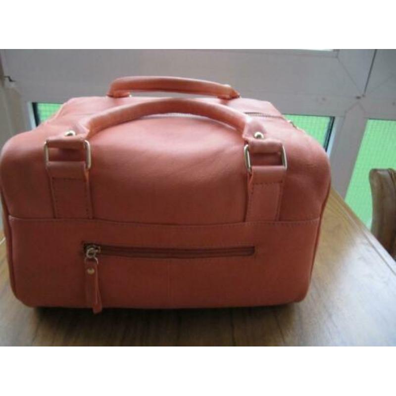 nieuwe echt leren hand/schouder tas met portemonee burkely