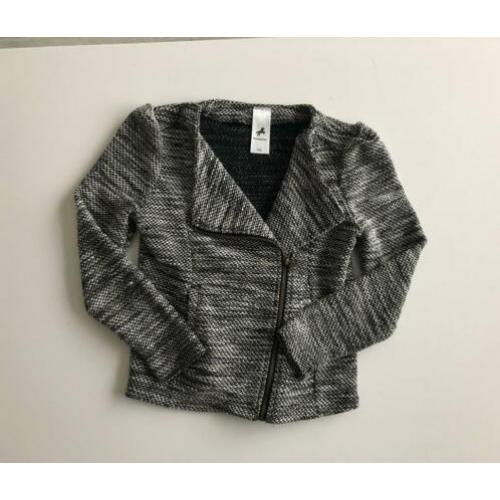 Palomino bikerjasje/vest maat 122