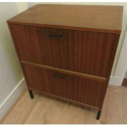 Zwarte vintage jaren 50 Yngve Ekström Arka stoel no retro