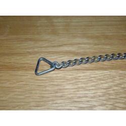 Vintage zware sleutelketting 26 cm