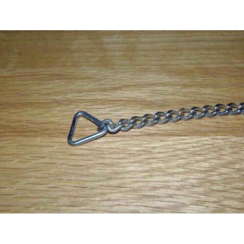 Vintage zware sleutelketting 26 cm