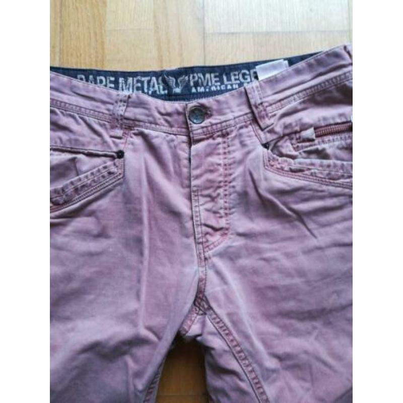 Pme Bare Metal oudroze broek! Wie durft W33 L34