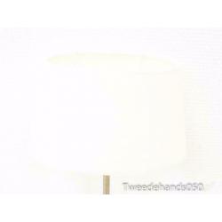 Tafellamp goud met witte kap 87890